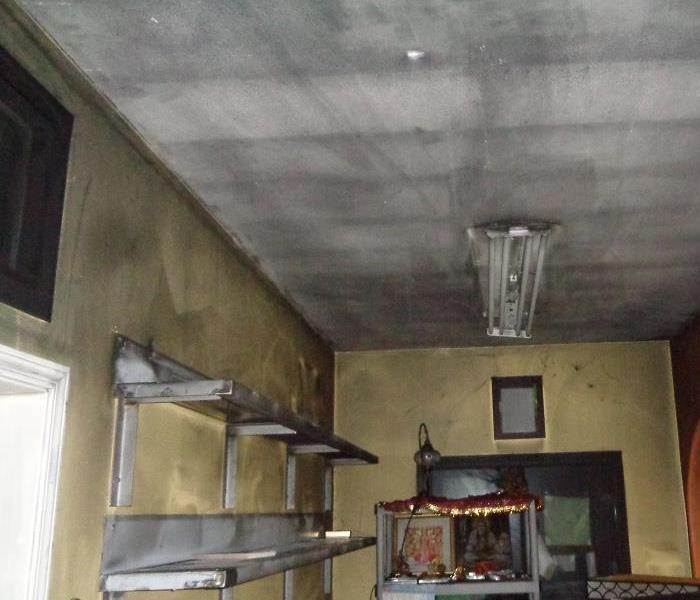 fire in a food kitchen 
